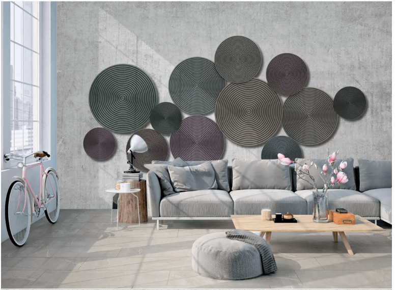 3D Color Circle 2154 Wall Murals Wallpaper AJ Wallpaper 2