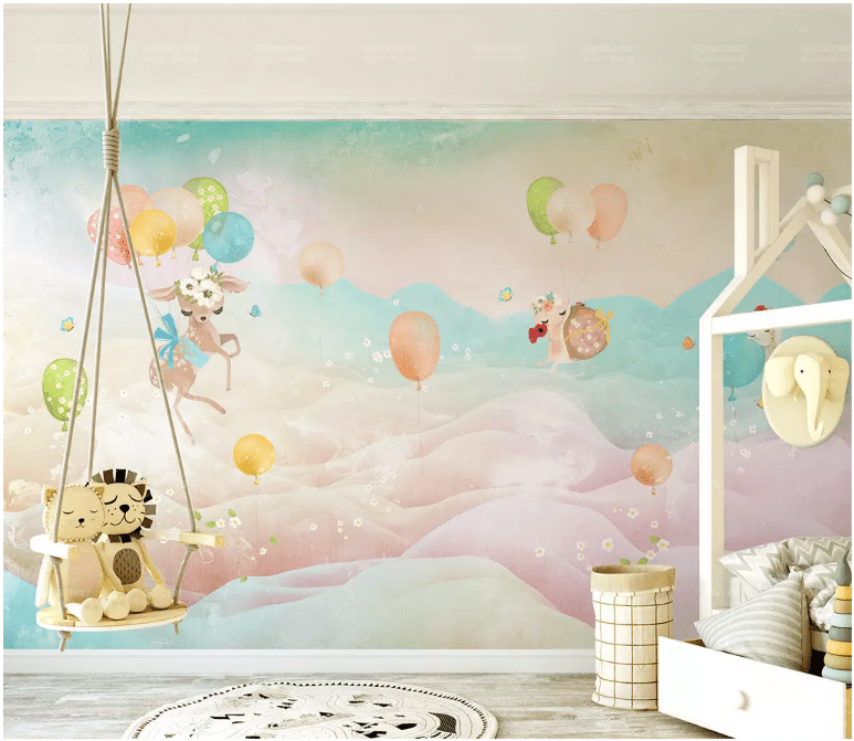 3D Colorful Balloons 2135 Wall Murals Wallpaper AJ Wallpaper 2