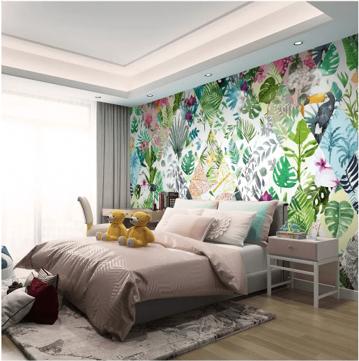 3D Color Plant 2131 Wall Murals Wallpaper AJ Wallpaper 2