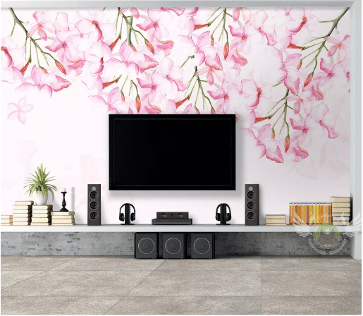 3D Peach Blossom 2045 Wall Murals Wallpaper AJ Wallpaper 2