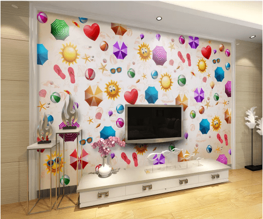 3D Caring Sun 2014 Wall Murals Wallpaper AJ Wallpaper 2