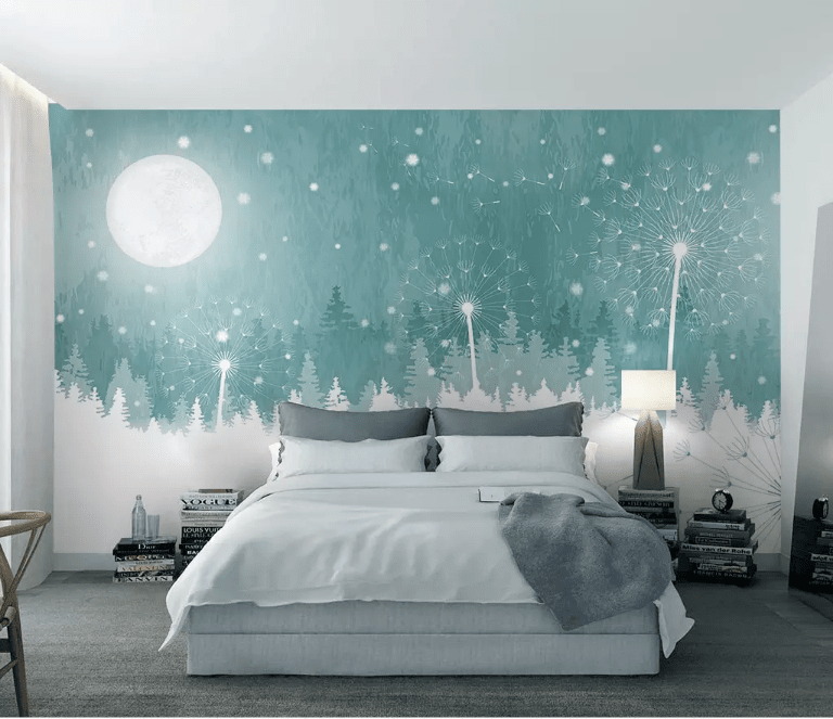 3D Green Forest 2023 Wall Murals Wallpaper AJ Wallpaper 2
