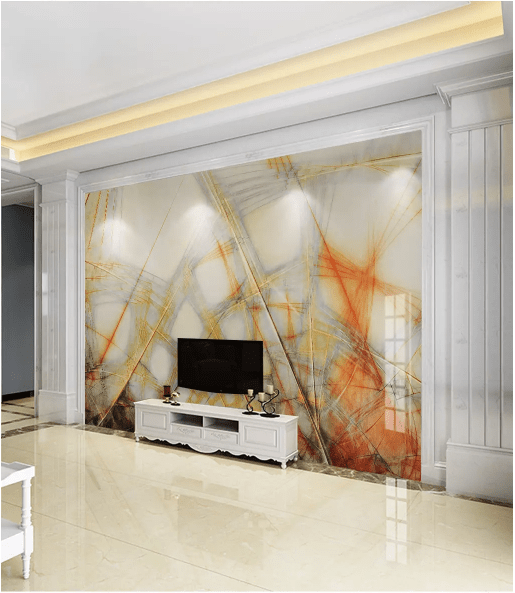 3D Yellow Graffiti 2075 Wall Murals Wallpaper AJ Wallpaper 2