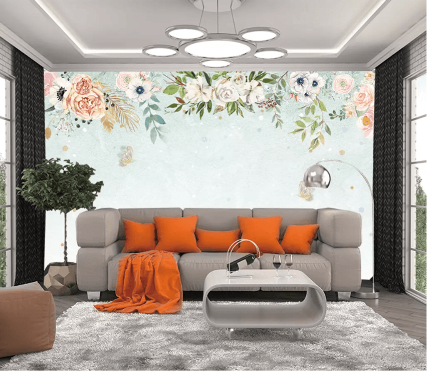 3D Pattern Vine 1605 Wallpaper AJ Wallpaper 2