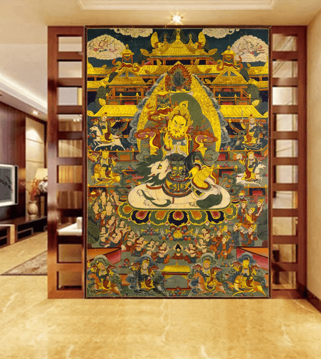 3D Thangka Painting 1656 Wallpaper AJ Wallpaper