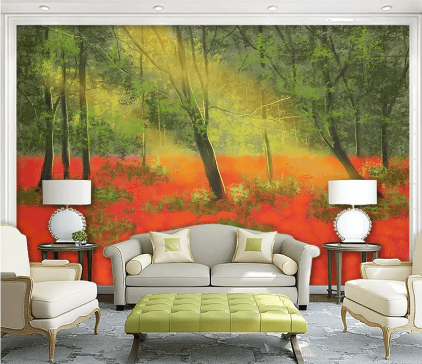 3D Crooked Tree 1522 Wallpaper AJ Wallpaper 2