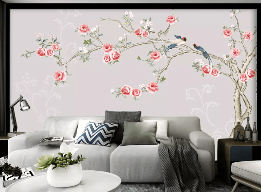 3D Meticulous Plum 1515 Wallpaper AJ Wallpaper 2