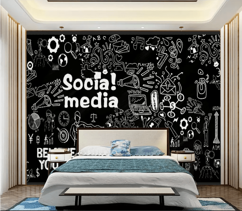 3D Blackboard Speaker 1500 Wallpaper AJ Wallpaper 2