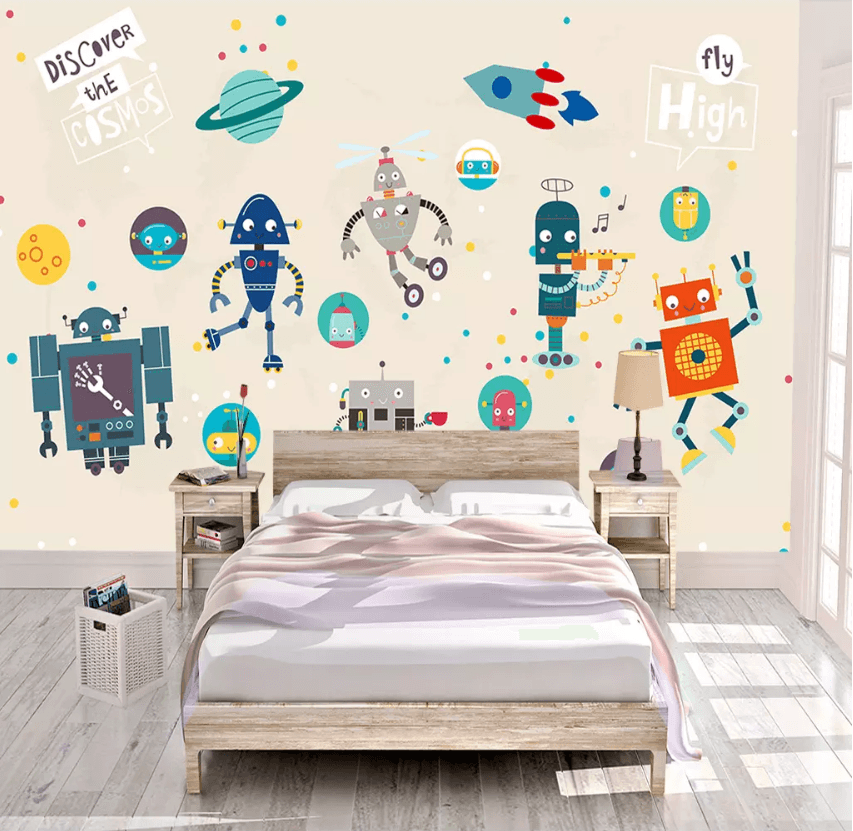 3D Robot Rocket 1482 Wallpaper AJ Wallpaper 2