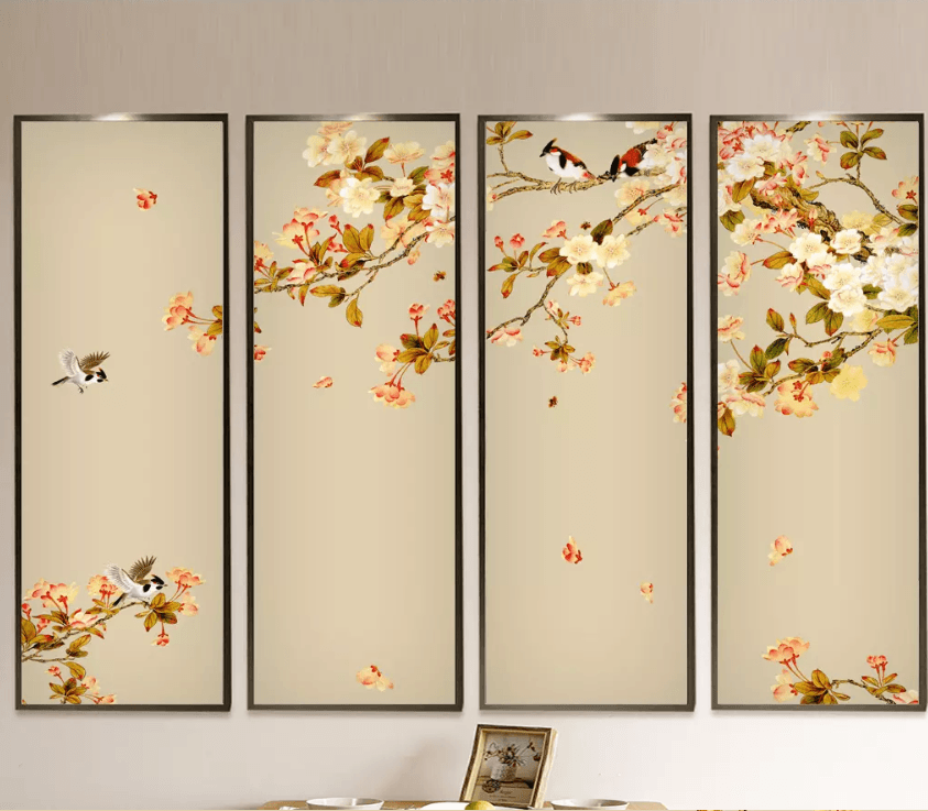 3D Lush Flower Flying 1465 Wallpaper AJ Wallpaper 2