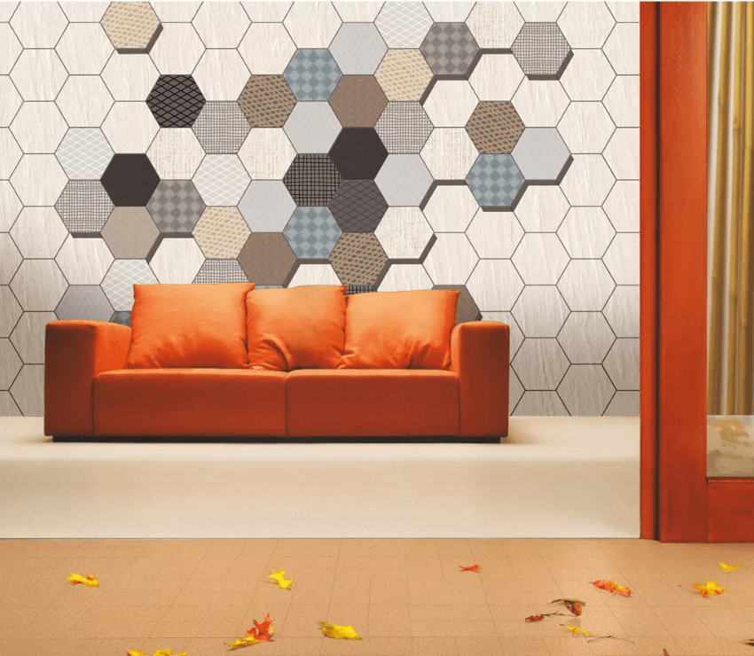 3D Hexagonal Traditional Pattern 1448 Wallpaper AJ Wallpaper 2