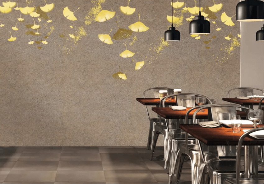 3D Yellow Leaves Falling 1425 Wallpaper AJ Wallpaper 2