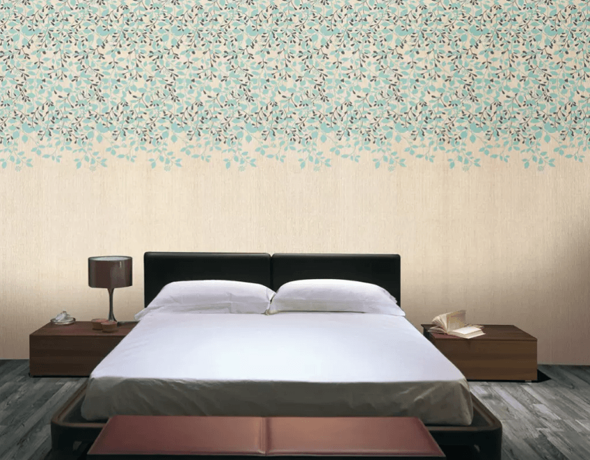 3D Vine Green Leaves 1417 Wallpaper AJ Wallpaper 2