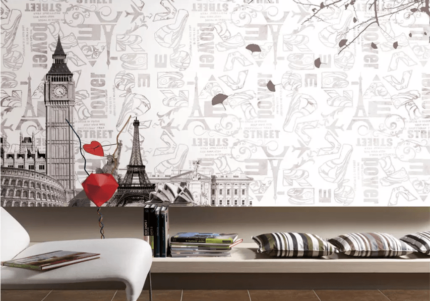 3D Back View Tower 1402 Wallpaper AJ Wallpaper 2