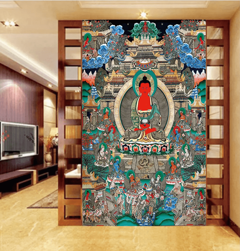 3D Sakyamuni Buddha Statue 1652 Wallpaper AJ Wallpaper