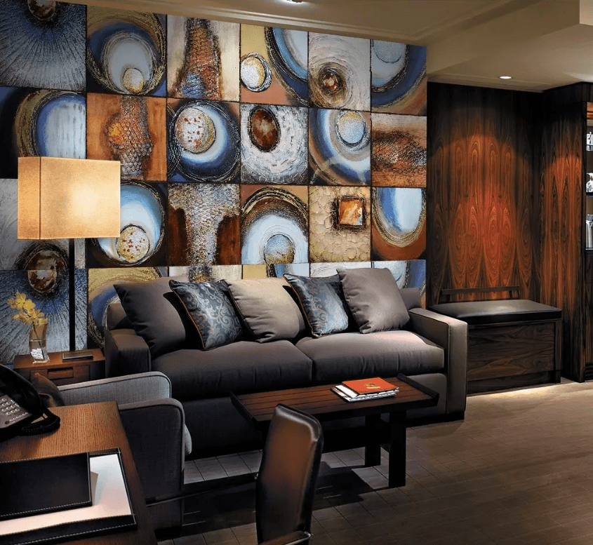 3D Oil Painting Hole 1281 Wallpaper AJ Wallpaper 2