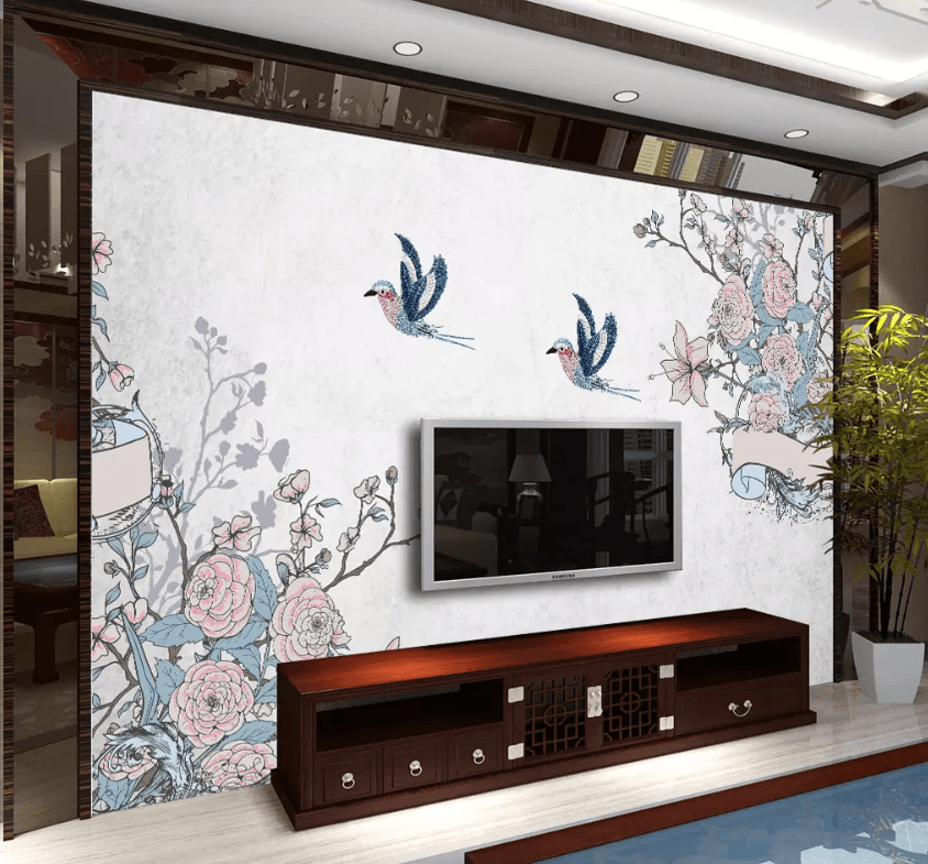 3D Wings Flying Birds 1257 Wallpaper AJ Wallpaper 2