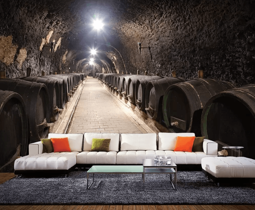 3D Wine Cellar 1250 Wallpaper AJ Wallpaper 2