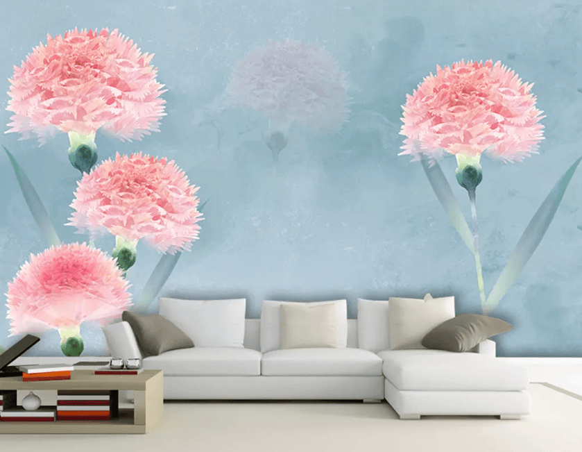 3D Safflower Open 1236 Wallpaper AJ Wallpaper 2