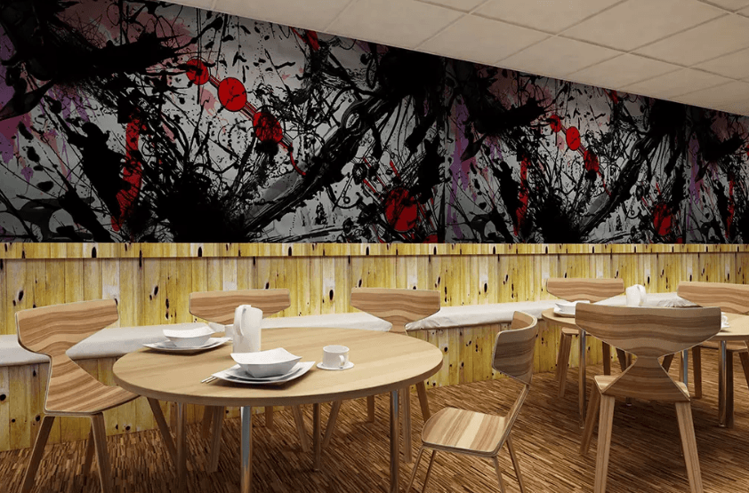 3D Abstract Sprinkling Ink 1229 Wallpaper AJ Wallpaper 2