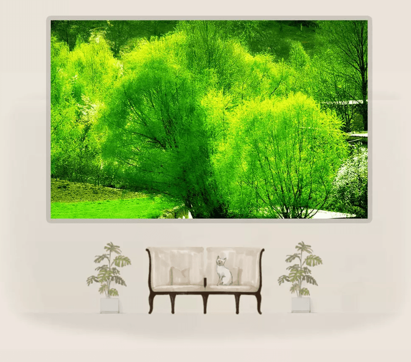 3D Bright Tree 1191 Wallpaper AJ Wallpaper 2