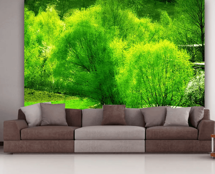 3D Bright Tree 1191 Wallpaper AJ Wallpaper 2