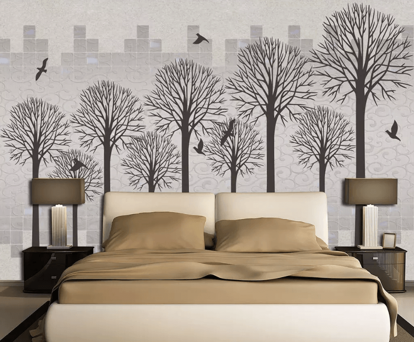 3D Dead Tree Bird 1162 Wallpaper AJ Wallpaper 2