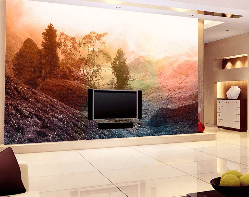 3D Field Pattern 1141 Wallpaper AJ Wallpaper 2