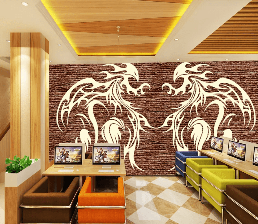 3D Brick Wall Pattern 1024 Wallpaper AJ Wallpaper 2