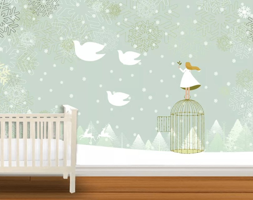 3D Pigeon Bird Cage 996 Wallpaper AJ Wallpaper 2