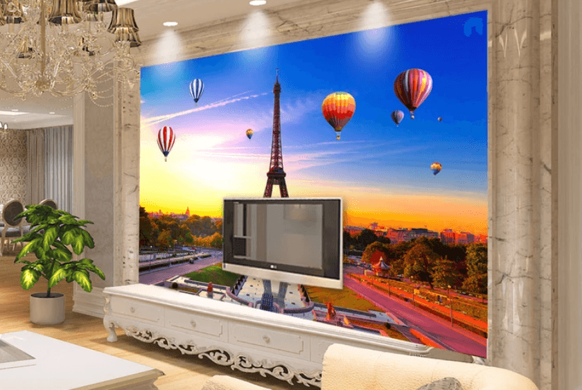 3D Eiffel Tower Highway 984 Wallpaper AJ Wallpaper 2