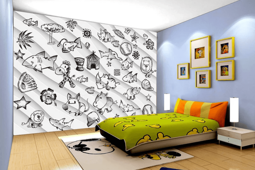 3D Hippo Elephant Folding 900 Wallpaper AJ Wallpaper 2