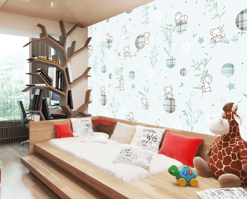 3D Lazy Dog 883 Wallpaper AJ Wallpaper 2