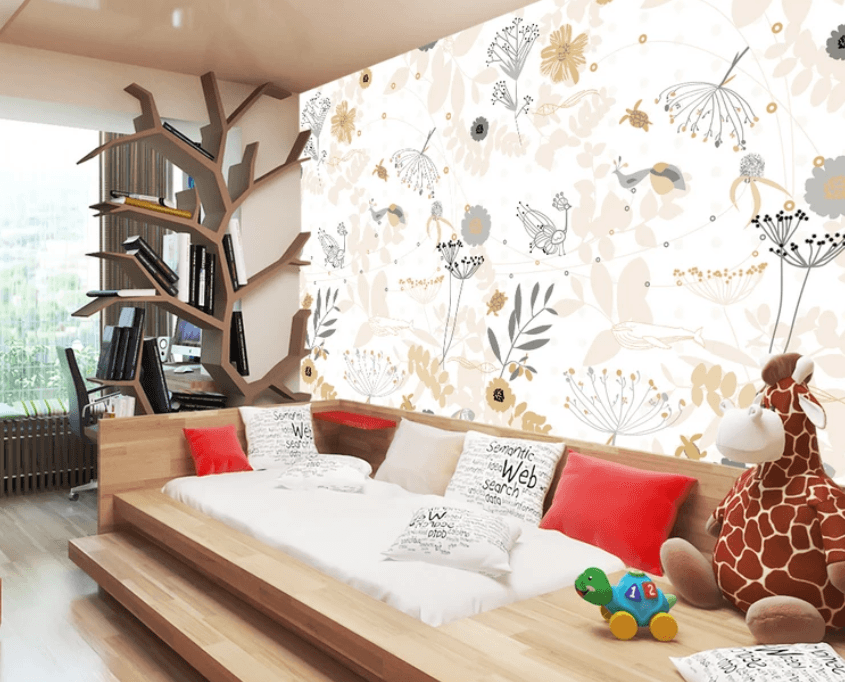 3D Doodle Dandelion 874 Wallpaper AJ Wallpaper 2