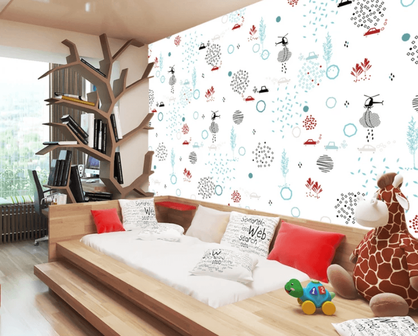 3D Lovely Helicopter 872 Wallpaper AJ Wallpaper 2