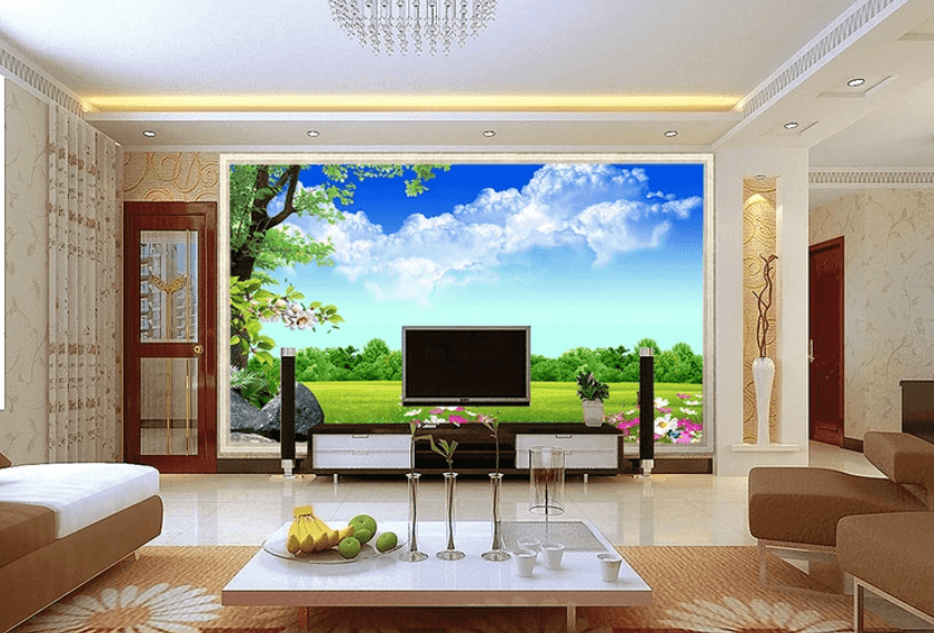 3D Floral Butterfly 845 Wallpaper AJ Wallpaper 2
