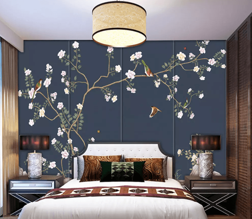 3D Magpie Stay Tree 834 Wallpaper AJ Wallpaper 2