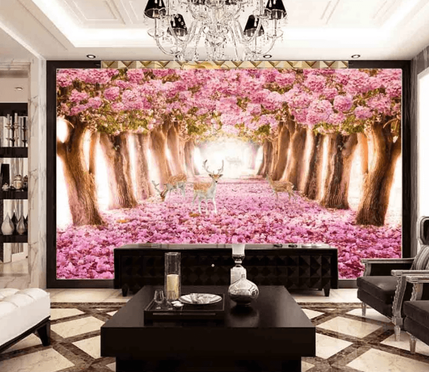 3D Petals Everywhere 820 Wallpaper AJ Wallpaper 2