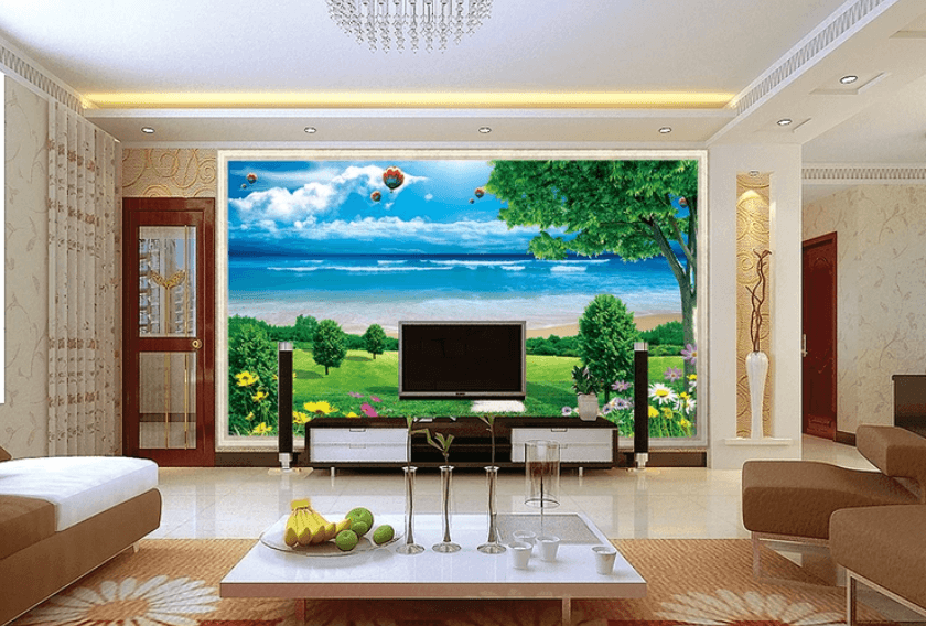 3D Lawn Tree 795 Wallpaper AJ Wallpaper 2