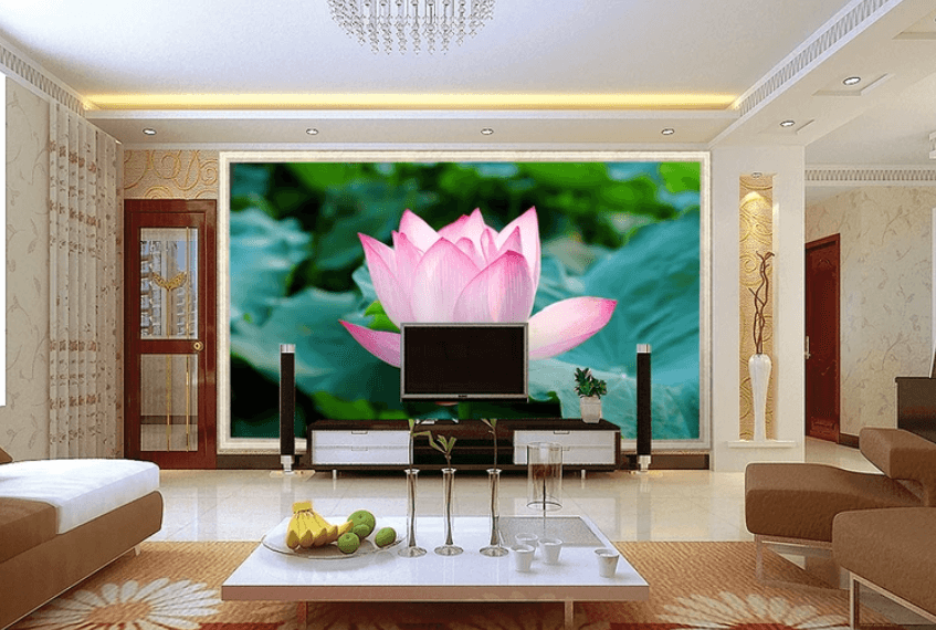 3D Beautiful Lotus 791 Wallpaper AJ Wallpaper 2