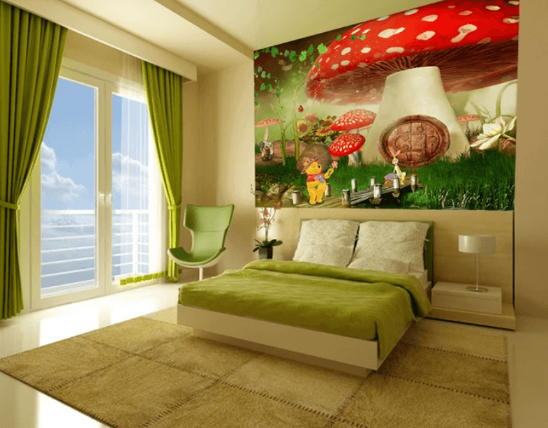 3D Red Mushroom 748 Wallpaper AJ Wallpaper 2