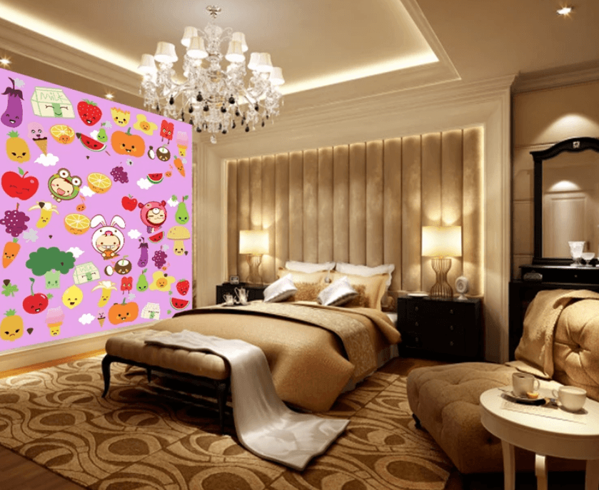 3D Cartoon Fruit And Vegetables 727 Wallpaper AJ Wallpaper 2