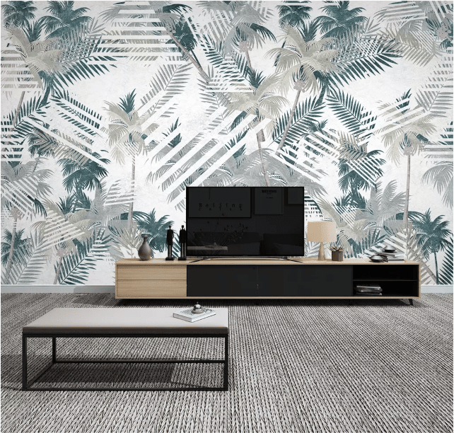 3D Light Leaves 2159 Wall Murals Wallpaper AJ Wallpaper 2