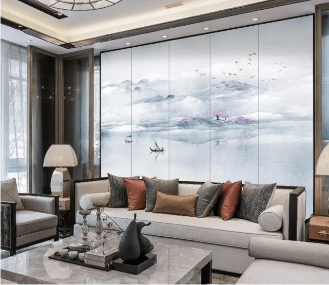 3D River Valley 2198 Wall Murals Wallpaper AJ Wallpaper 2