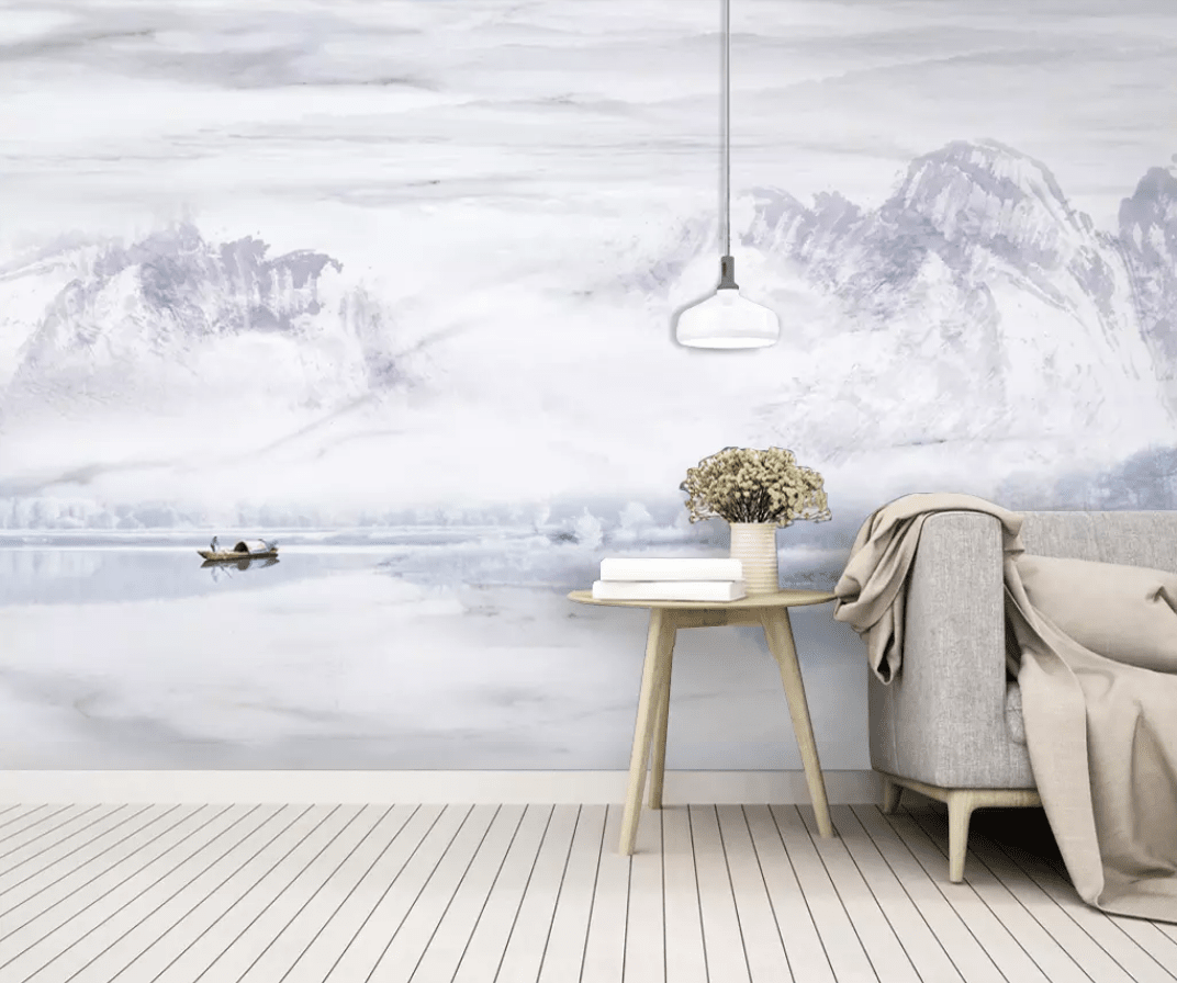 3D Boat River 2354 Wall Murals Wallpaper AJ Wallpaper 2