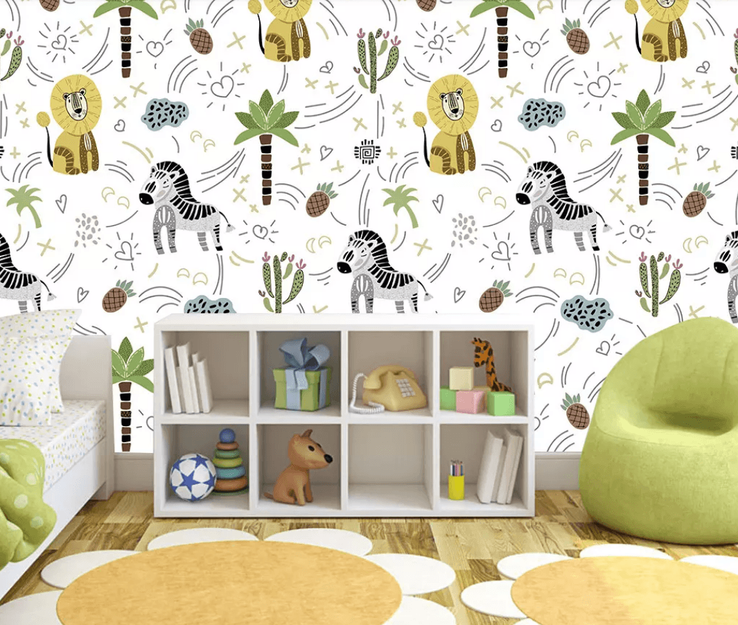 3D Seahorse Lion 1209 Wall Murals Wallpaper AJ Wallpaper 2