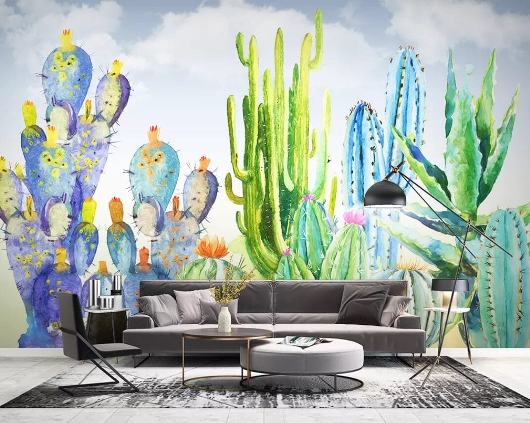 3D Cute Plant 2266 Wall Murals Wallpaper AJ Wallpaper 2