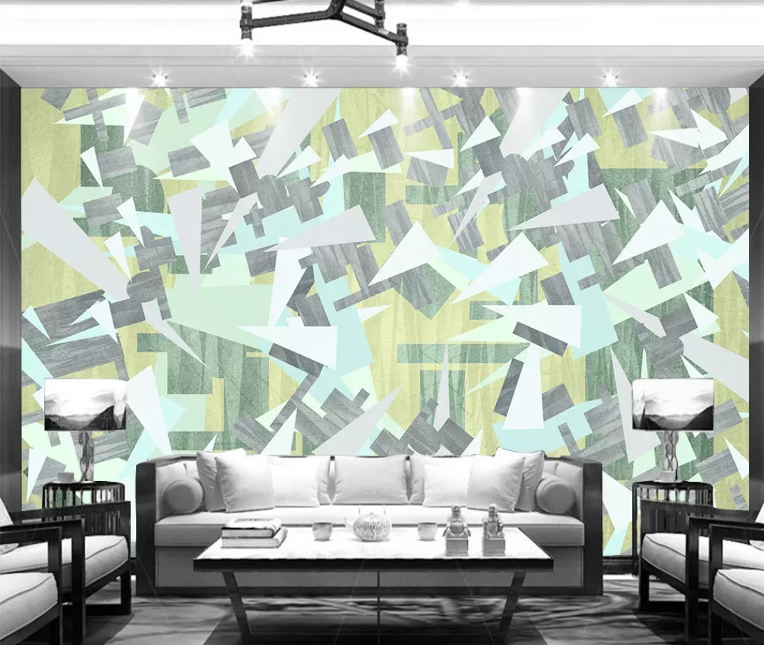 3D Geometric Patterns 943 Wall Murals Wallpaper AJ Wallpaper 2