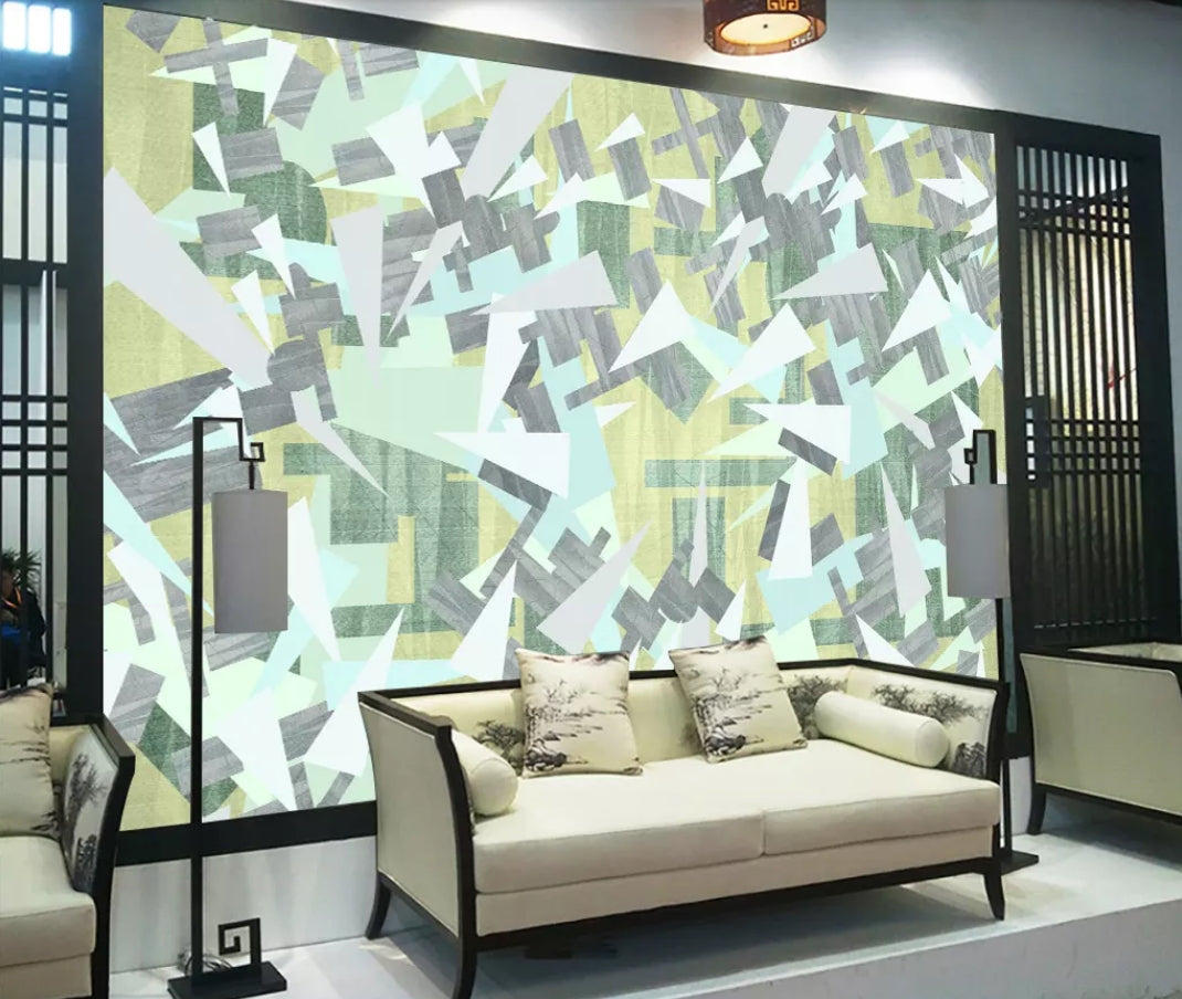 3D Geometric Patterns 943 Wall Murals Wallpaper AJ Wallpaper 2