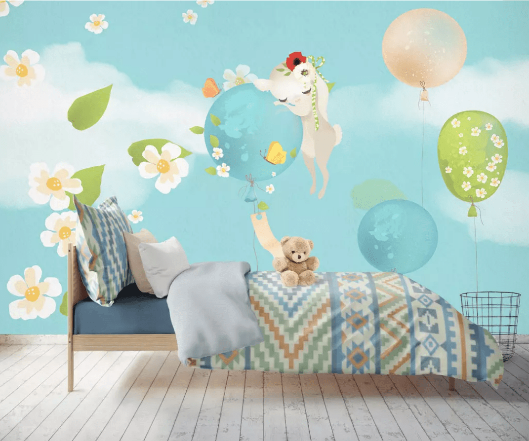 3D Horse Balloon 2291 Wall Murals Wallpaper AJ Wallpaper 2